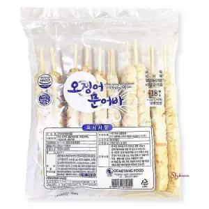 휴게소 오징어문어바 인기 1.35kg 135gX10개 어묵바opq378