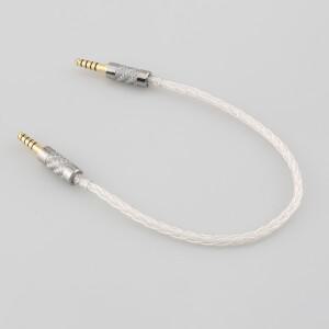 99% 밸런스드 수-수 오디오 어댑터, 8 코어 순은 16 OCC Mxed 케이블, 4.4mm, IFI Zen DAC LN007720