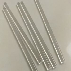 2mm~100mm 고순도 실리카 석영 막대, 고체 유리봉, 용해, 주조, 과학 연구용, 맞춤 서비스 제공