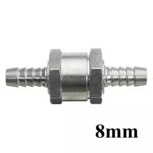 간편한보수 금속 체크밸브 역류방지 커넥터 알루미늄합금 8mm