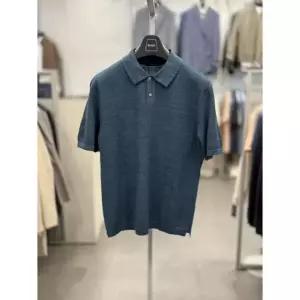 basso 세이브존01 린넨 블랜드 면혼방 카라 반팔 니트 (11컬러) Z2-WT11 (36460107)