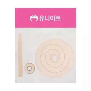 서마미 유니아트 1000 원형골뱅이 나무팽이