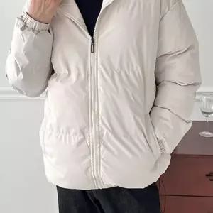 아우터 옷 하이넥 패딩 겨울 잠바 가을베스트자켓복 경량 오버핏 바람막이 남자 코풍 다운 방한 점퍼
