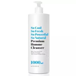 아요델 쿨프레쉬 프리미엄 허브 남성청결제 1000ml