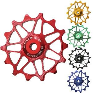 12T 14T 자전거 자키 휠 뒷 변속기 세라믹 풀리 도로 가이드 롤러 Shimano Sram GX XX1 X01 Eagle NX 속도