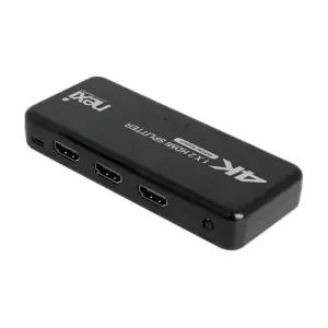 4K 고화질 컴퓨터 TV 미러링 분배기 노트북 PC 모니터 출력 동일화면 18GBPS 데스크탑 HDMI 2대 1대2