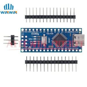 Arduino Nano 3.0 용 AITEWIN 프로모션 Atmega328 컨트롤러 호환 보드 모듈 USB PCB 개발