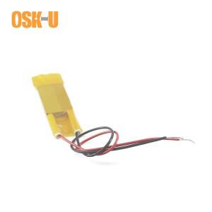 2PCS 5V 온도 조절기 PTC 가열 요소 12x8x3mm 60 섭씨 일정한 전기 히터 플레이트 절연 필름