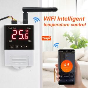 Wifi 온도 조절기 Humidistat 12V 110V 220V 디지털 습도 컨트롤러 레귤레이터 자동 인큐베이터