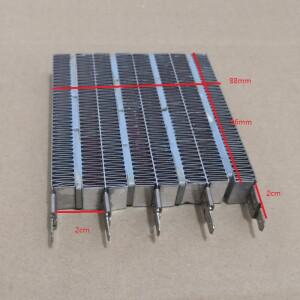 전기 히터 부품 열 패드 PTC 세라믹 96X87X15mm