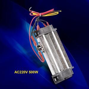 AC 220V 500W 고출력 전기 세라믹 온도 조절 히터 반도체 PTC 발열체