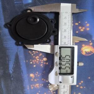 가스 온수기 유지 보수를위한 5pcs 50mm 고품질 6 귀 멤브레인 고무 소재