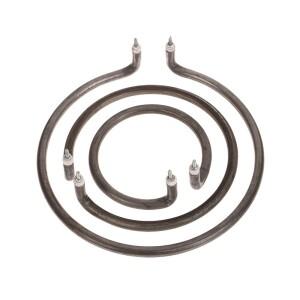 1pc 라운드 전기 Wok 난방 냄비 튜브 철 녹슬지 않는 히터 액세서리 파이프 500/800W 원형 건조 연소 허용