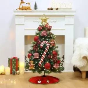 트리 뉴리얼 크리스마스 솔잎혼합 풀세트(전구포함) 90cm쿠키맨
