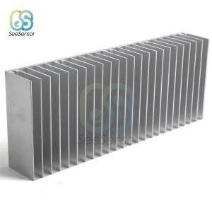 알루미늄 방열판 압출 LED 디지털 냉각 쿨러 150x60x25mm