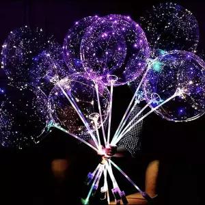 LED 풍선만들기 세트 스틱풍선/생일/이벤트/행사/졸업/꽃다발/입학식/파티/입학/장식/졸업식/생일