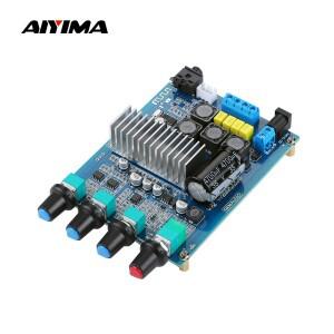 AIYIMA TPA3116 Bluetooth 5.0 증폭기 보드 HiFi 전력 50Wx2 디지털 사운드 Amplificador 스테레오 홈 오디