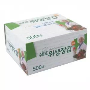 1회용비닐장갑 비닐장갑 500매 다용도 대용량