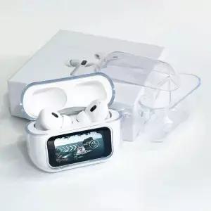 Transparent Silicone Cover For A9PRO Headphones Protective Case Anti-fall Shockproof Dustproof