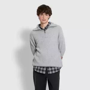 JAJU 25F/W 남 반집업 니트 J115402012 1384045