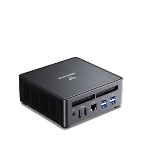 MINISFORUM Venus UM790 Pro Mini PC AMD Ryzen 9 7940HS up to 5.2 GHz Barebone with AMD Radeon 780M, 4X USB3.2, 2X USB4, 2xHDMI 2.1, 2X PCIe4.0, Wi-Fi 6E /BT5.3, RJ45 2.5