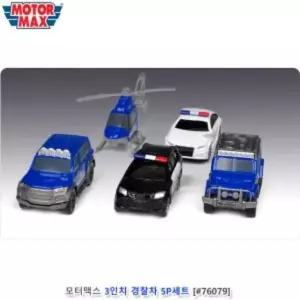 유아용품 모터맥스 3인치 경찰시리즈 5P세트