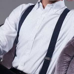 남성 5컬러 클래식한 멋 완벽한 핏 집게멜빵 서스펜더