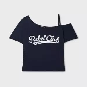 후아유 WHOAU One-Shoulder T-shirt F WHRPG3723F