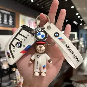 BMW TPU 키케이스 키커버 키홀더 신차새차선물 귀여운 화이트 블랙 곰돌이