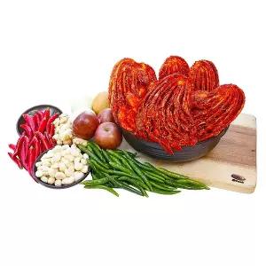 여행반찬 (실비김치 매운김치)