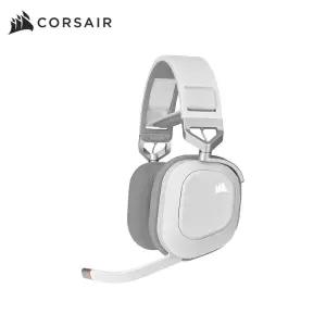 커세어 HS80 RGB WIRELESS 게이밍 헤드셋 화이트