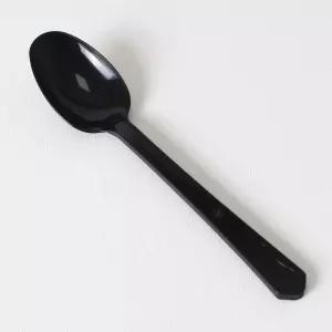 일회용숟가락 BW 176mm 줄줄이 개별포장 블랙 1500개/10/나무/수저저분/수저/선물세트/10세트/1회용/도시락