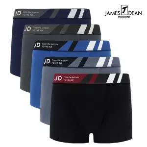(5종세트) 제임스딘 남자팬티 드로즈 JD 부드러운 네이처패브릭 천연소재 남성속옷 (95~110)