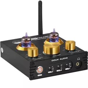 Nobsound 오디오 밸브 hifi 6j5 증폭기 프리앰프 5.0 bluetooth 튜브