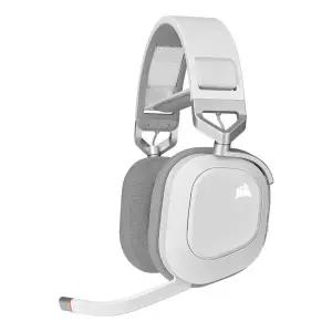 커세어 CORSAIR HS80 RGB WIRELESS 게이밍 헤드셋 (화이트)