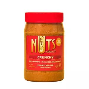 넛츠어바웃 무첨가 100% 땅콩버터 크런치, 500g, 1개