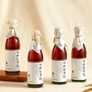 1병+1병 꼬소명가 착한참기름 착한들기름 2병 세트 단 1회 착유, 벤조피렌 침전물 없는 깨끗한기름