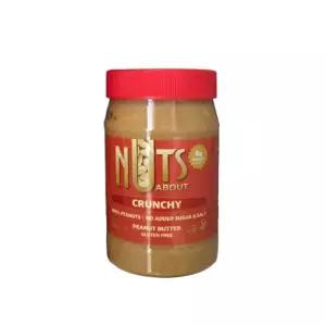 넛츠어바웃 땅콩 100퍼센트 무가당 땅콩버터 크런치 500g