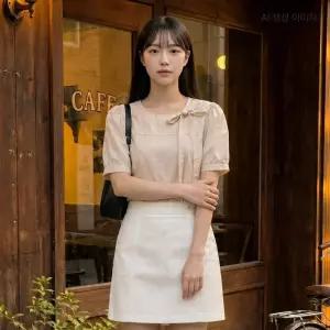 [스타필드 고양] 리본넥 디테일 블라우스 RMBLG26RT7