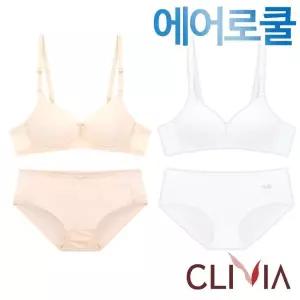 [보리보리/고아라]노와이어/75A~85B/주니어2단계 에어로쿨 몰드브라팬티2종(CLB6051)