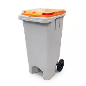 HDPE 국내생산 120L 신제품 반원바닥형 120리터 업소용 아파트 음식물쓰레기통