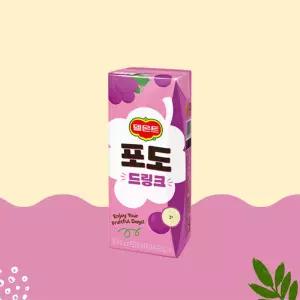 델몬트 포도드링크 190ml*48팩