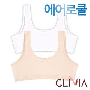 [크리비아]주니어1단계 에어로쿨 자카드 브라1종(CBR6063)75AA-85AA