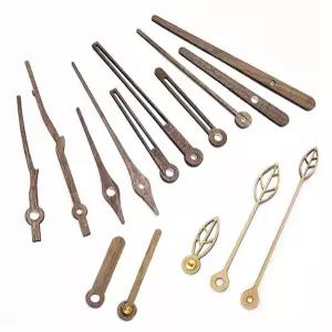 나무시계바늘 만들기 DIY  무소음 무브먼트 시계부품 재료 탁상용 양면 벽면