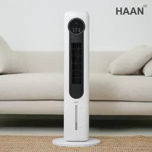 한경희 자동회전 타워형 리모컨형 가정용 업소용 타워팬 냉풍기 4L GF-LF402