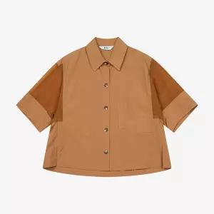 [베스띠벨리]배색와이드5부셔츠 BKJAE2157CA_DG