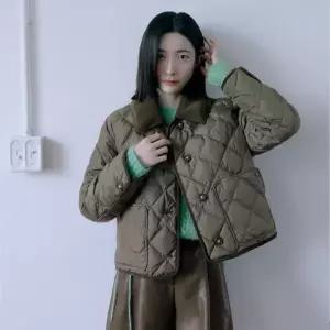 [롯데백화점]쥬크 디테쳐블카라 퀼팅구스패딩Z254PSG182