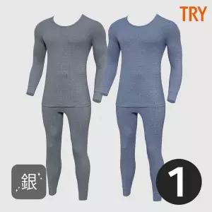 [TRY]트라이 남자60수내복 순면 양면 어르신 동내의 겨울 할아버지 보온내의 선물