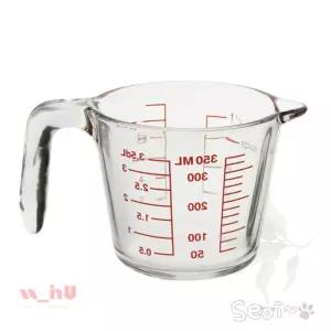 유리 계량컵 350ML 제과도구