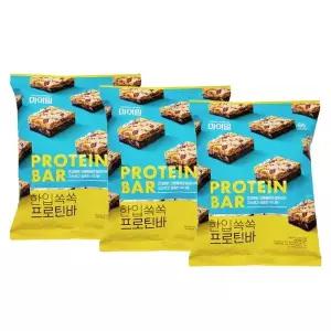 대상웰라이프 마이밀 한입쏙쏙 프로틴바 3봉 에너지바 미니 단백질바 간식 D 헬스 보충제